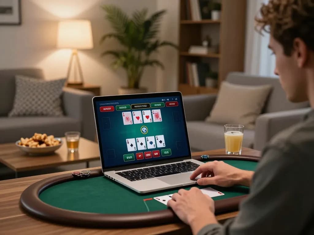Engaging in live dealer blackjack on situs botanicabali from a cozy home setup for a comfortable gaming experience