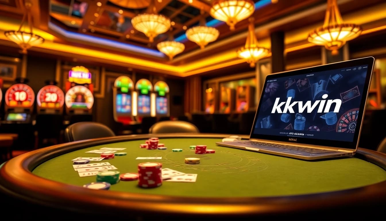 Engage in professional casino excitement at kkwin.black with thrilling poker tables and slot machines.