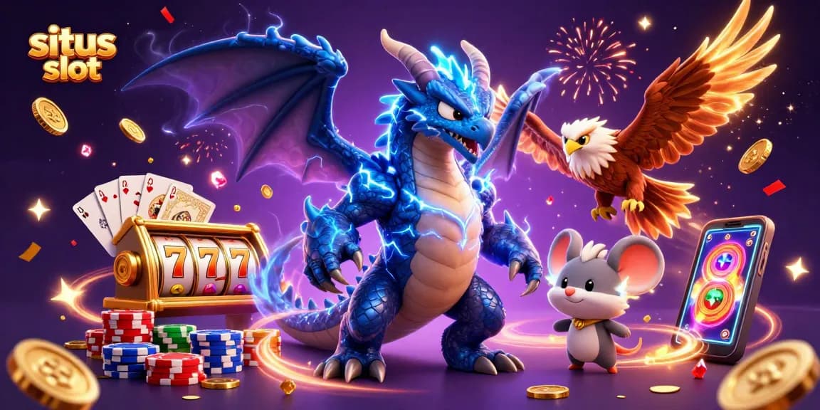 Spin the reels on situs slot with exciting characters and vibrant casino elements