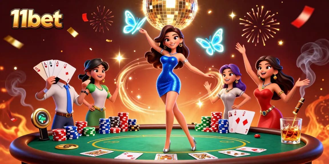 Join the excitement at 11bet while experiencing dynamic casino action and vibrant designs.