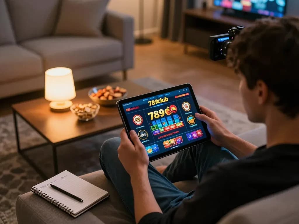 Engaging online gaming experience on 789club with user-friendly interface and strategic notes.
