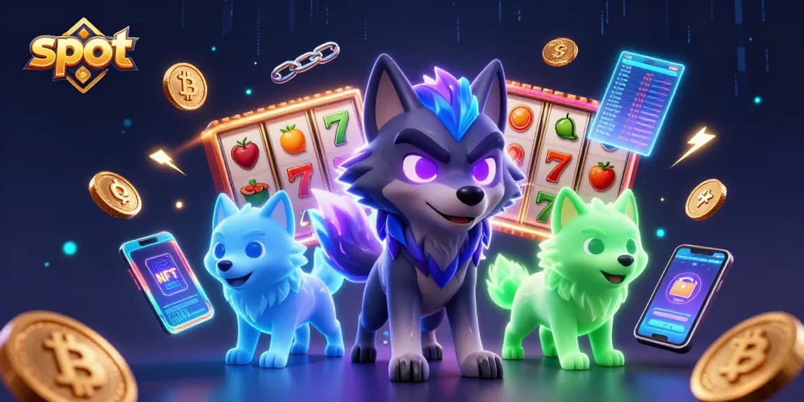 Slot gacor dengan pemimpin serigala dan elemen menarik lainnya dalam atmosfer kasino.