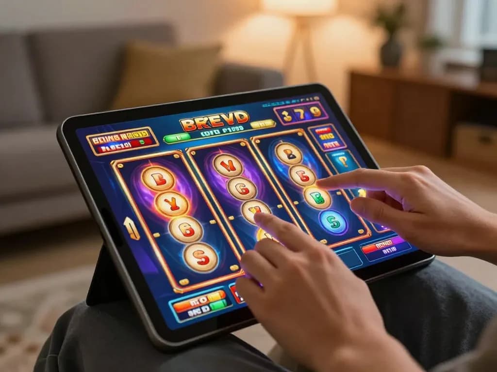 Players engaging with slot games on god55's online casino interface, showcasing vibrant graphics and interactive gameplay