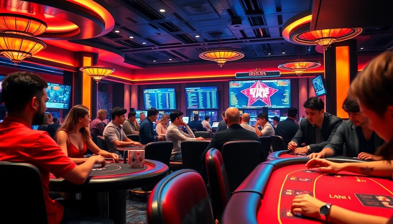 Hitclub online gaming environment with players engaged in table games.