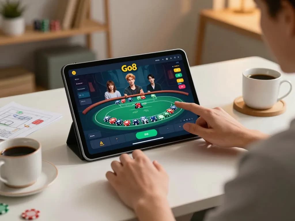Engaging gameplay on trang chủ go8 showcasing a betting app interface with vibrant poker features.