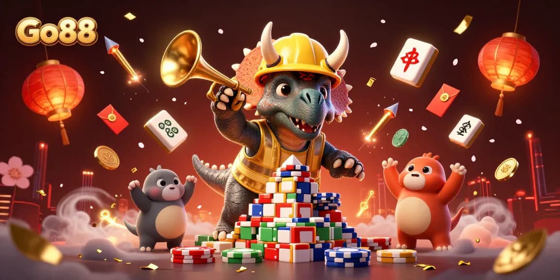 Go88 players enjoy the excitement of competition with thrilling gaming elements and dynamic celebrations.