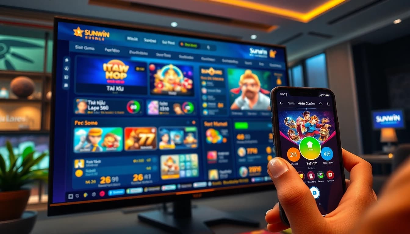 Experience the vibrant online gaming world at https://sunwinw.com/, featuring Tài Xỉu and Nổ Hũ with a user-friendly interface.