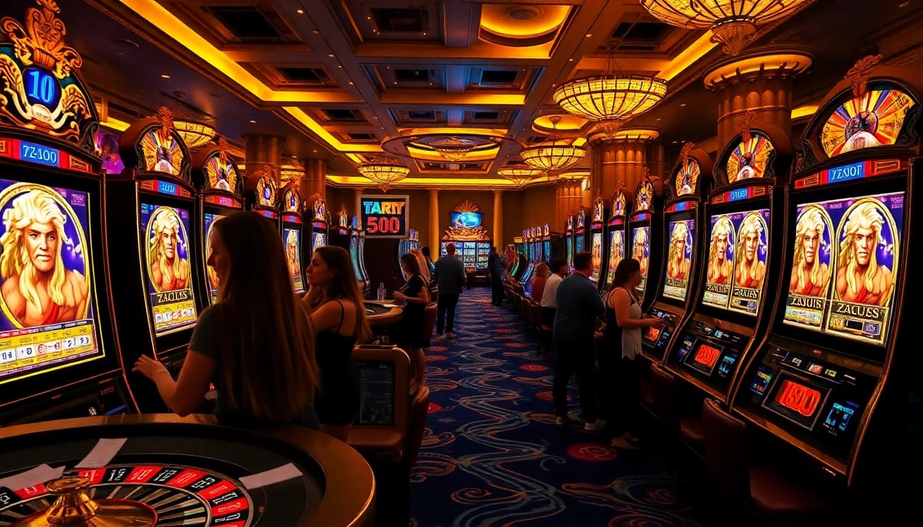 Rasakan sensasi bermain slot gacor di kasino mewah dengan mesin slot yang hidup.