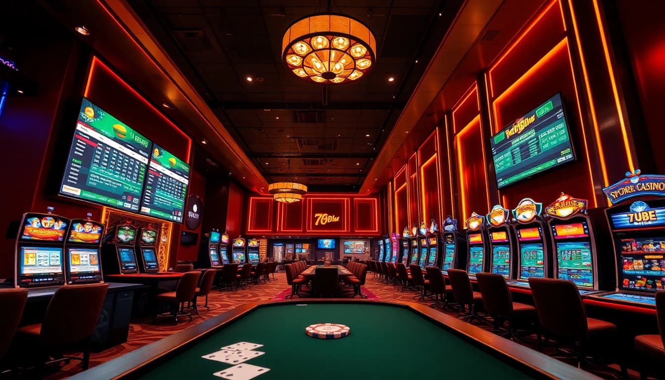 Exciting 789club online casino scene showcasing vibrant gaming experiences.