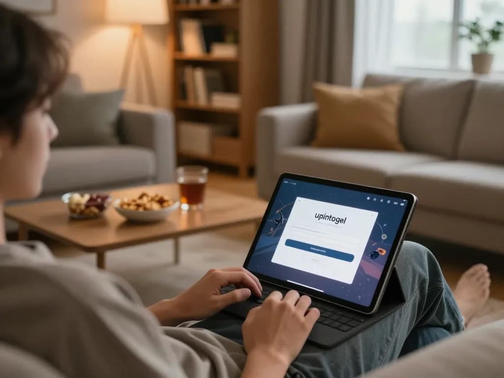 Login to upintogel seamlessly while enjoying an online gaming session