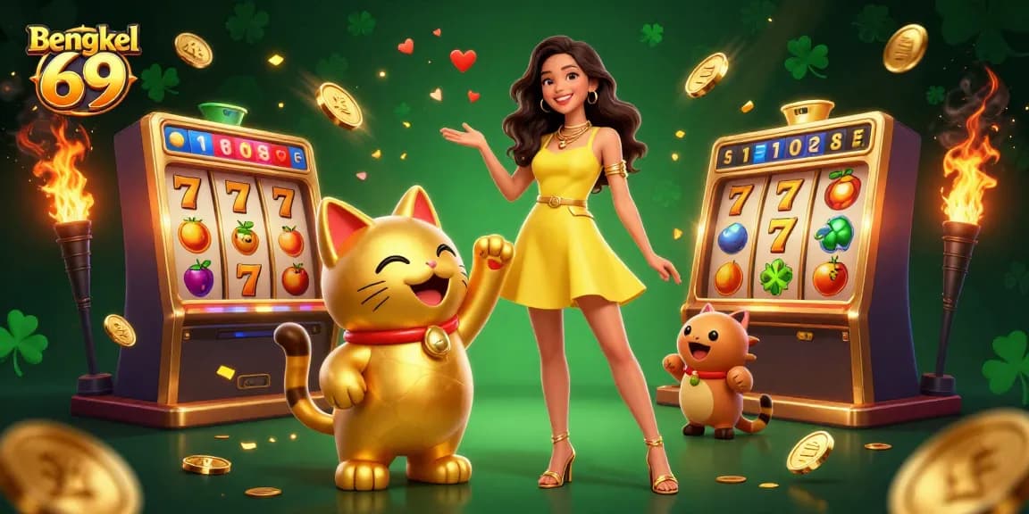 Engage with Bengkel 69's thrilling slots featuring exciting jackpots and animated symbols.