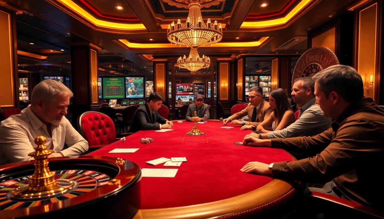 Experience high-stakes poker at KP88, surrounded by luxury and excitement.