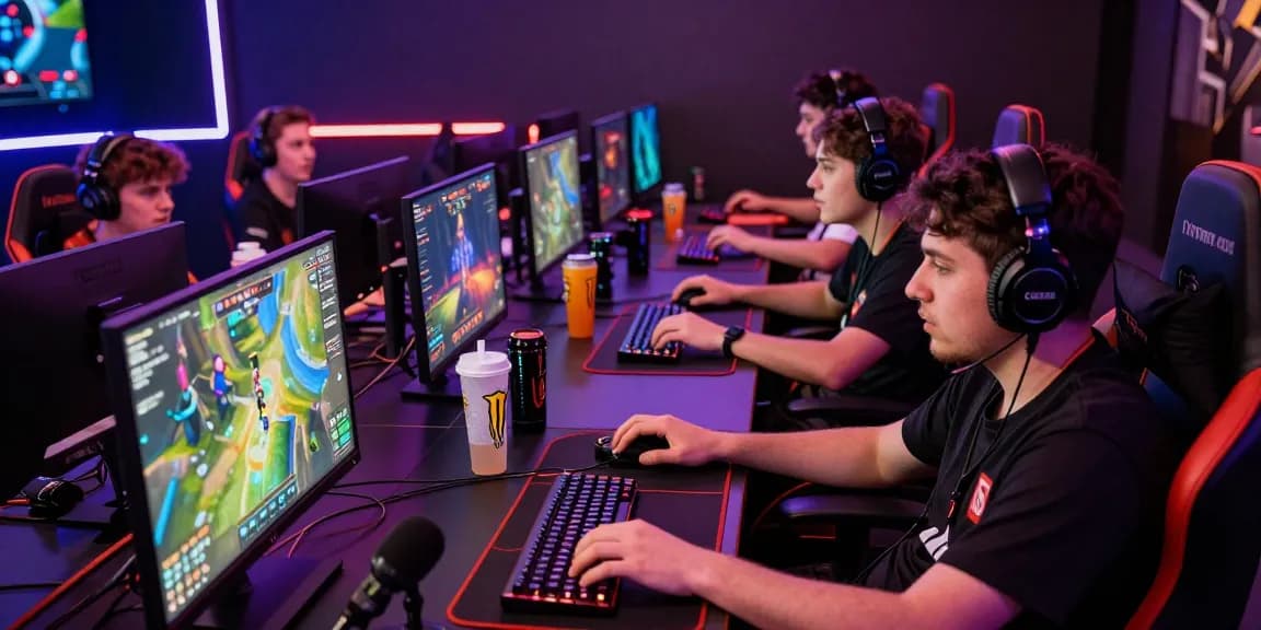 Players enjoying mahajitu gaming experience with intense focus and vibrant graphics
