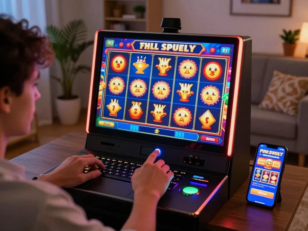 Experience the thrill of slot bonus offers while spinning vibrant reels at home.