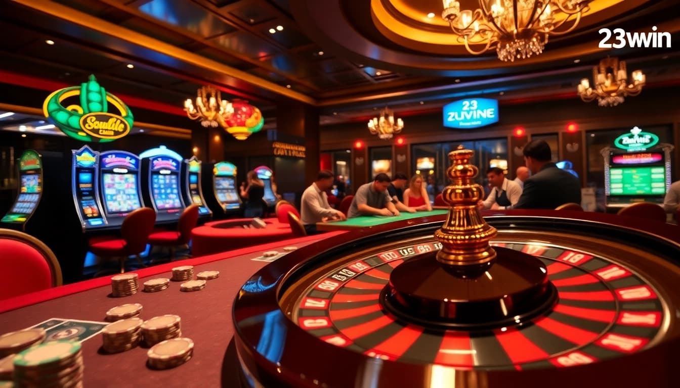 Experience the thrill of online gambling at 23win with vibrant casino games and engaging players.