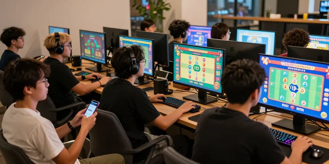 Pengalaman bermain terjun4d dengan pemain bersemangat bermain Toto 4D online di perangkat modern.