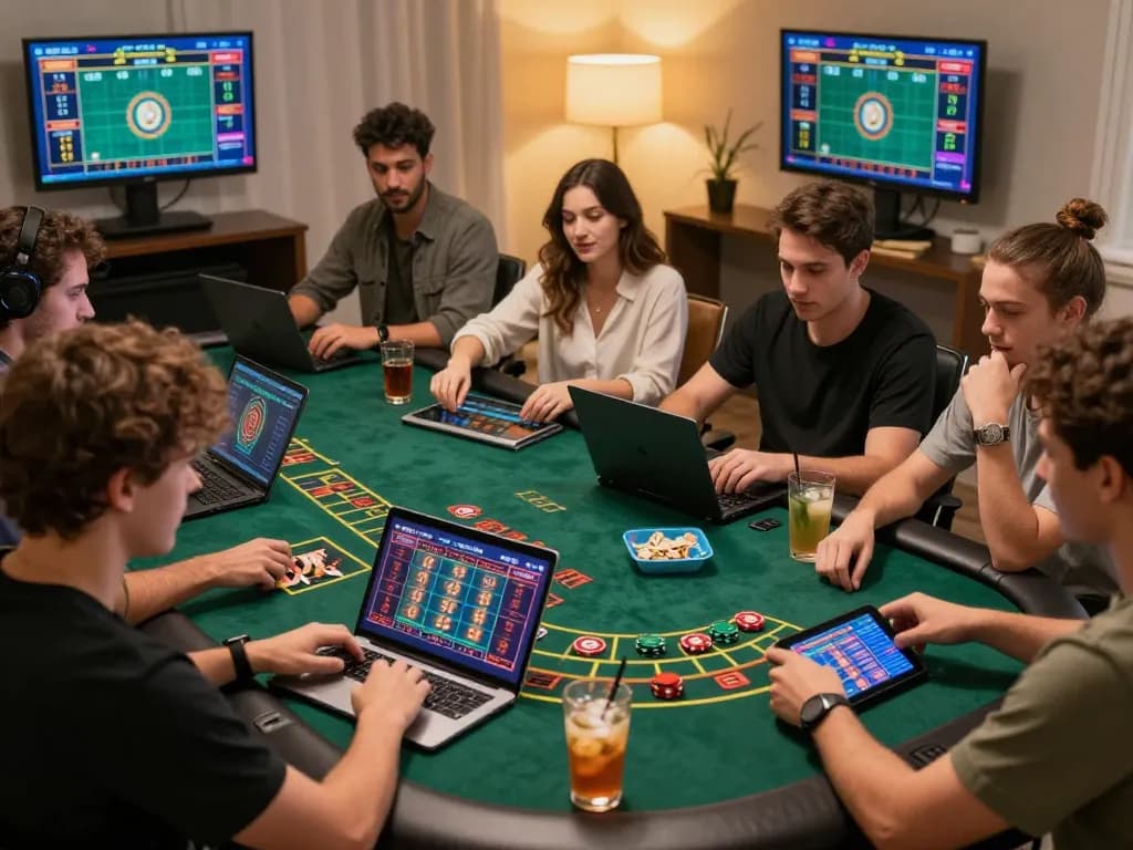 Engaging players enjoying online gaming at KP88, showcasing vibrant gameplay and social moments.