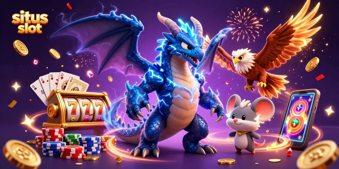 Spin the reels on situs slot with exciting characters and vibrant casino elements