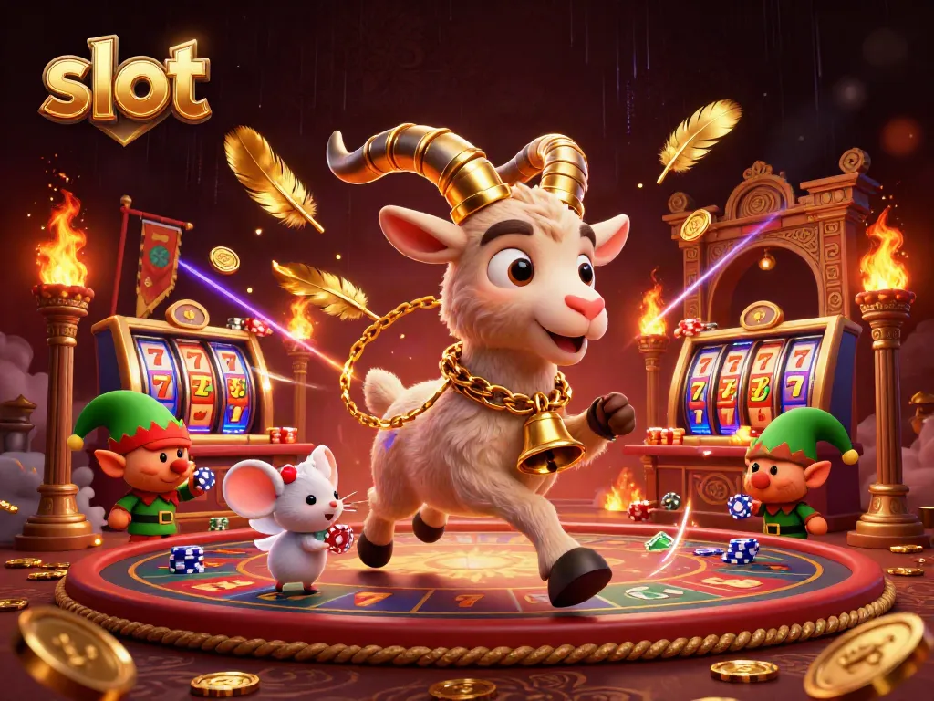 Permainan slot berkilau dengan Karakter menggoda di kasino yang gemerlap.
