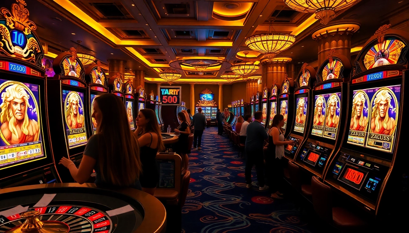 Rasakan sensasi bermain slot gacor di kasino mewah dengan mesin slot yang hidup.