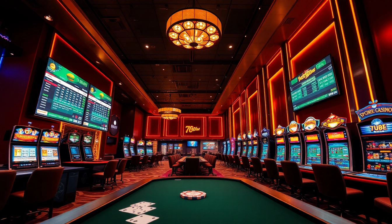 Exciting 789club online casino scene showcasing vibrant gaming experiences.