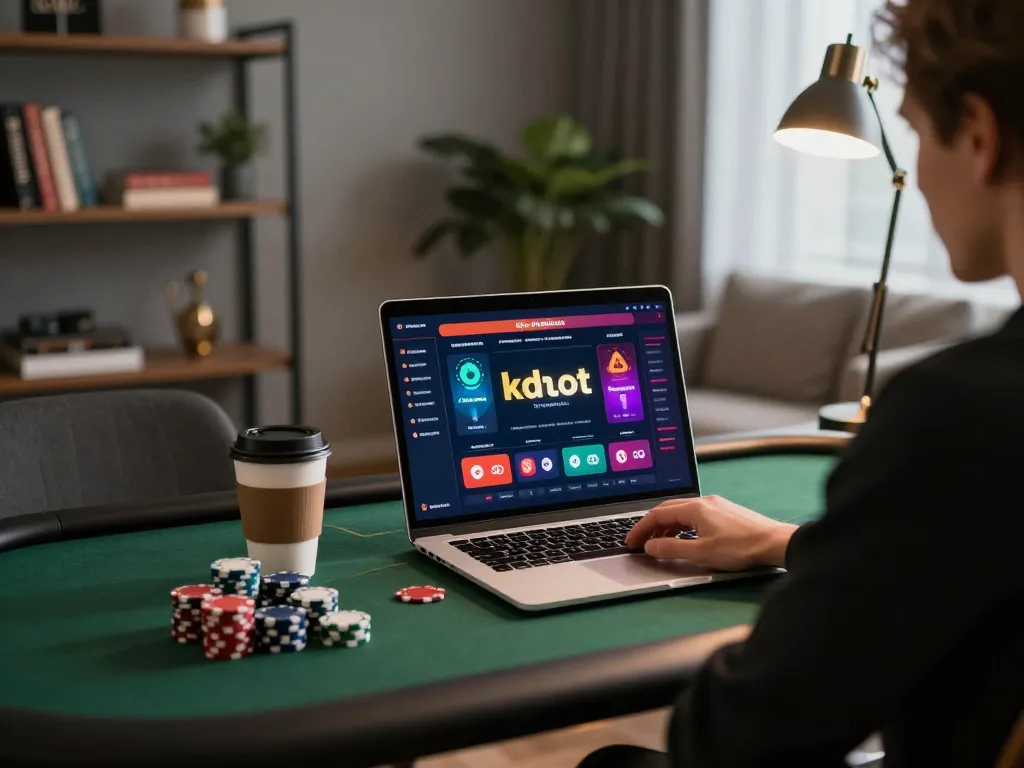 Engaging kdslot gaming experience at home with user focused on online gameplay