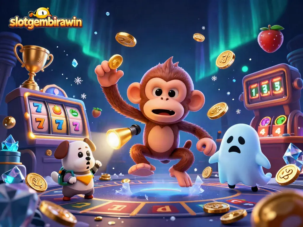 Engage with slotgembirawin as a playful ghost and puppy chase golden casino treasures.