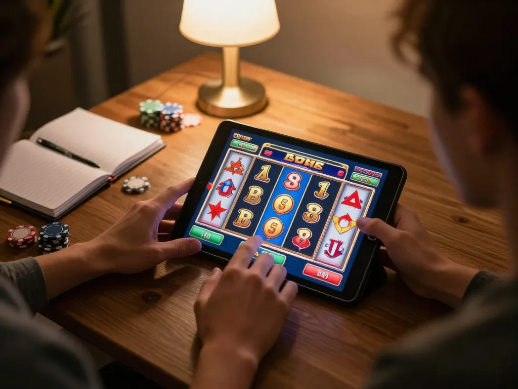Engaging in a thrilling online slot 5k experience with vibrant reels and strategic gameplay