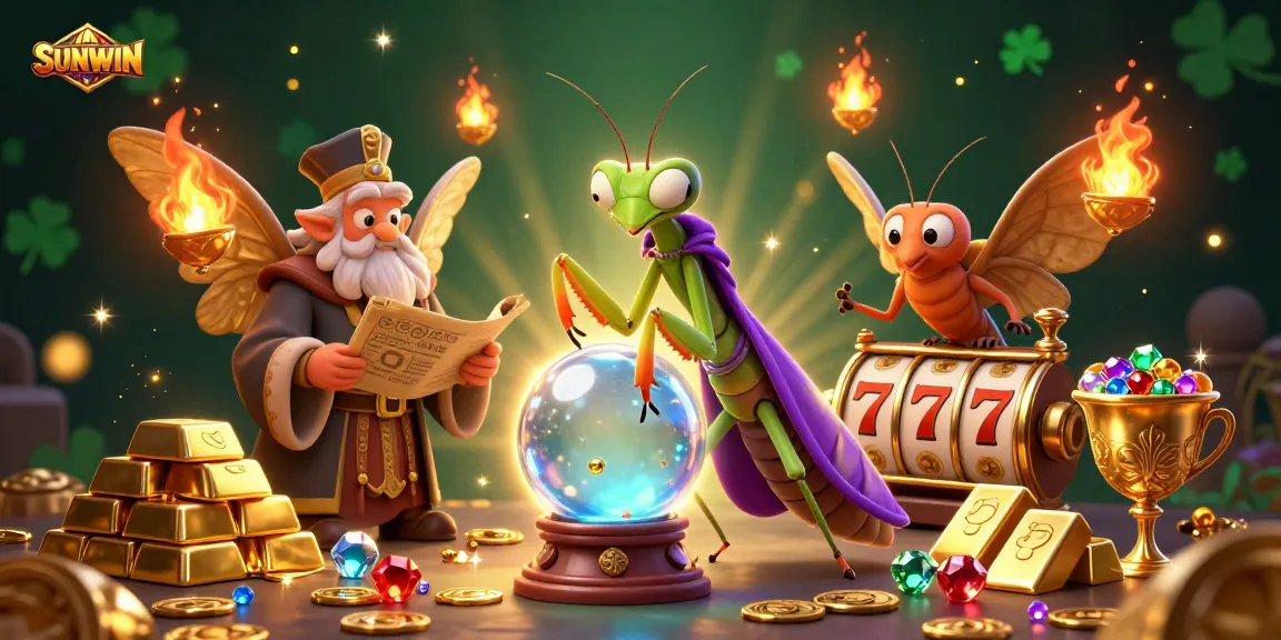 SUnwin captivates players with vibrant casino action featuring decorative 3D characters and enchanting slot elements.