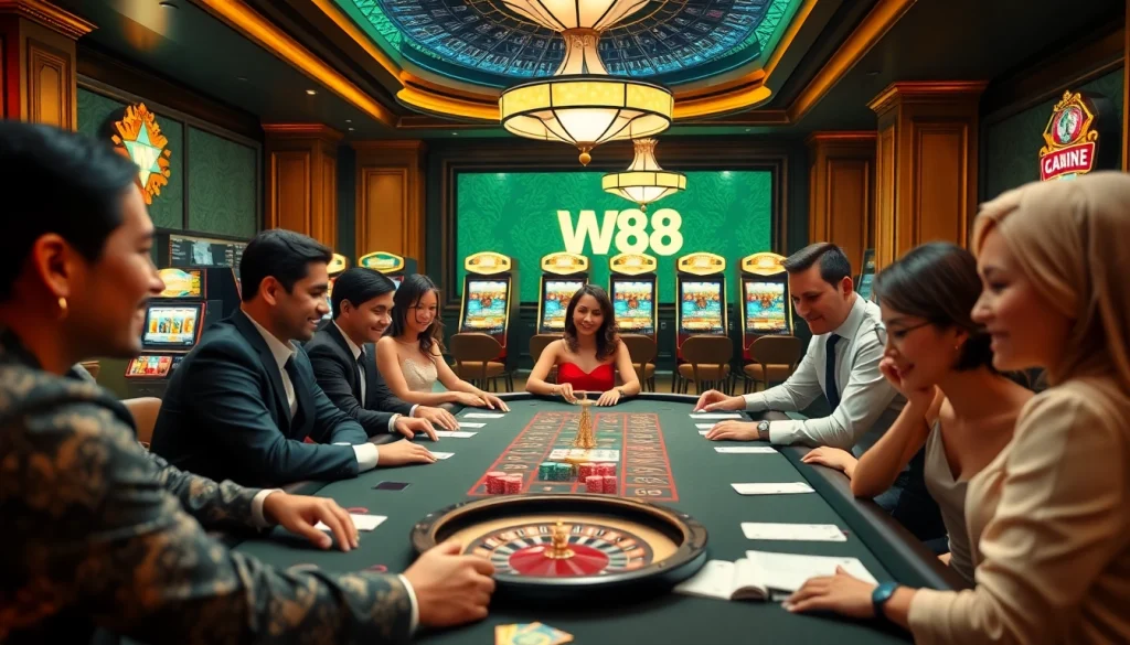 Engage in thrilling poker games at https://ww88lap.com/, surrounded by excitement and luxury.