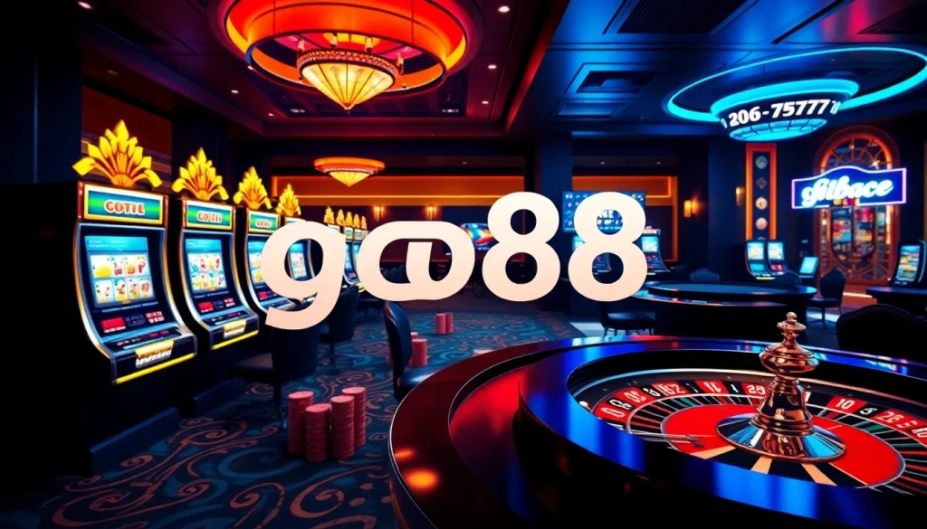Experience thrilling online gambling at go88 with elegant casino visuals and exciting gameplay.