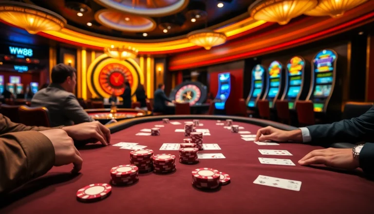 Experience the excitement of high-stakes poker with ww88 gaming and luxury ambiance.