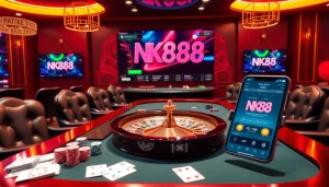 Experience thrilling gambling at NK88 with a vibrant casino scene and modern app features.