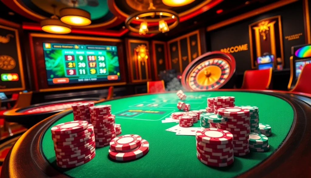 S8cz.com offers an exciting poker game experience with vibrant tables and colorful chips.