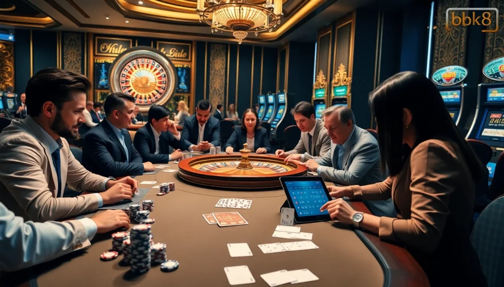 Experience the thrill at เว็บตรง bk8 with immersive casino games and betting excitement.