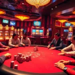 Experience thrilling gameplay at fun79 com with vibrant casino tables and enthusiastic players.