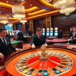 Experience thrilling gameplay at Nhà cái x88 with vibrant casino tables and engaging gambling action.