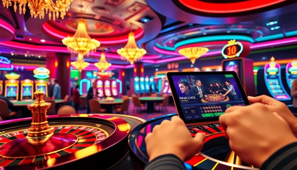 Experience the thrill of raja luck with vibrant casino games and excitement.