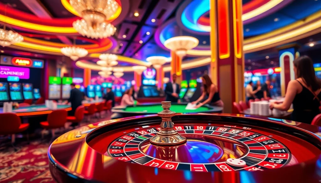 玩樂者在優塔娛樂城的賭場中興奮地參與賭博活動，展現了獨特娛樂。