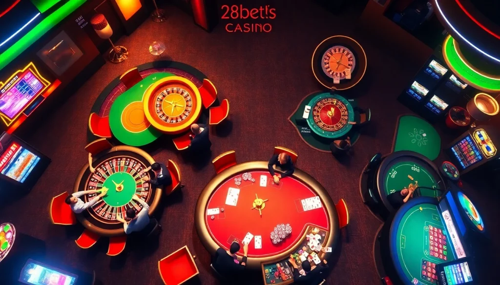 Experience the thrill of gaming at https://28bets.casino/ with a vibrant online casino scene featuring poker and slot machines.