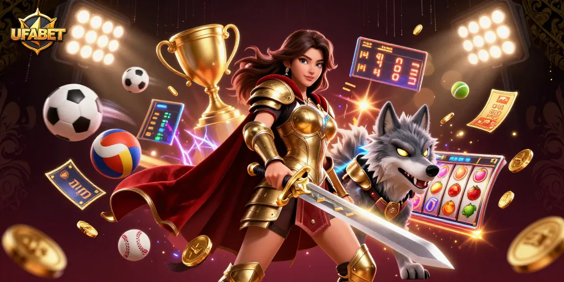 Kick off your gaming adventure with UFABET, featuring a dynamic casino scene of thrilling sports betting.