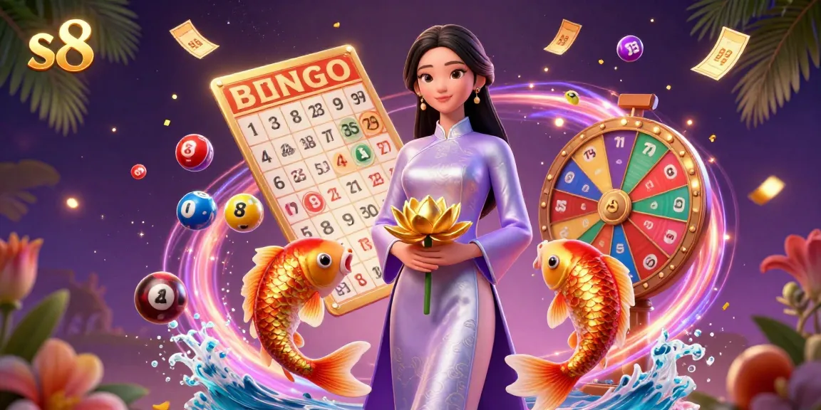 S8 offers thrilling betting with vibrant lottery balls and a magnificent Asian-themed scene showcasing dynamic gaming elements.